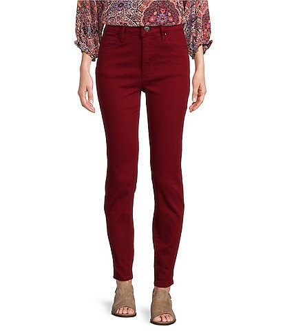 KUT from the Kloth Charlize High Rise Cigarette Leg Ankle Length Jeans