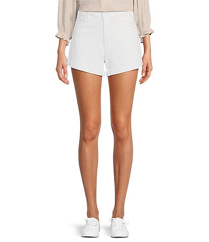  KUT from the Kloth Jane High-Rise Shorts for Women - 100%  Cotton, Zip-Fly, and Button Closure - Royal 0 3 : Clothing, Shoes & Jewelry