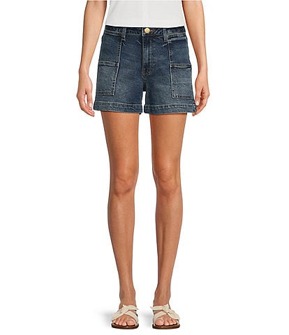 KUT from the Kloth Stretch Denim High Rise Shorts