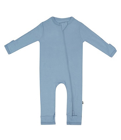 Kyte BABY Baby Boys Newborn-24 Months Bamboo Zip Front Coverall