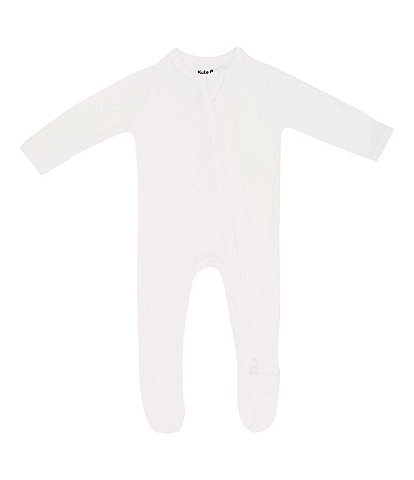 Kyte BABY Baby Boys Newborn-24 Months Bamboo Zip Front Footie