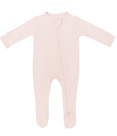 Kyte BABY Baby Girls Newborn-24 Months Bamboo Zip Front Footie
