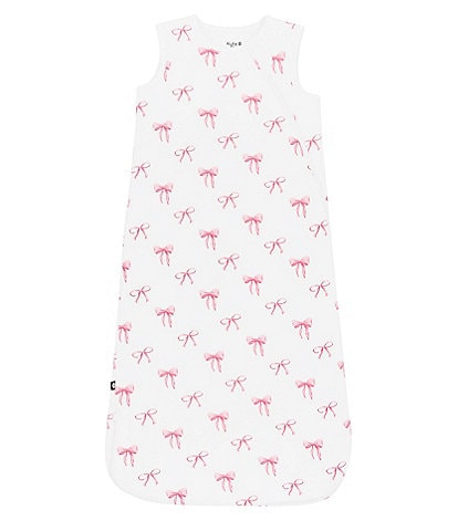 Kyte BABY Baby Girls Newborn-36 Months Bamboo Bow Print Sleep Bag 1.0