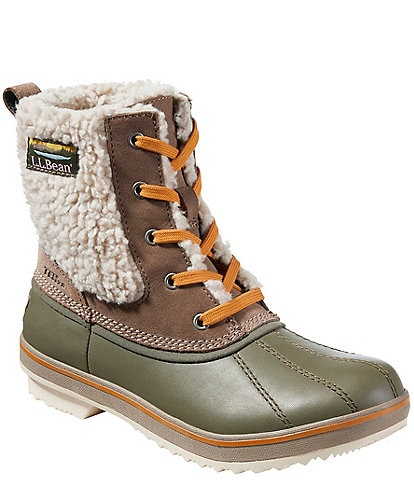 L.L.Bean Women's Rangeley Pac Insulated Waterproof Fleece Lined Cold Weather Ankle Boots