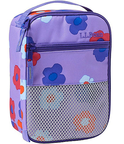 L.L.Bean Classic Alpine Aster Daisy Print Lunch Box