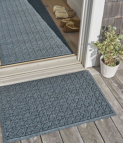 L.L.Bean Everyspace Recycled Waterhog Tiles Door Mat