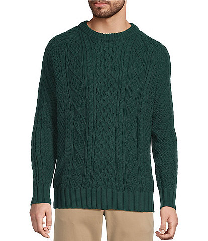L.L.Bean Fisherman Cable Knit Sweater