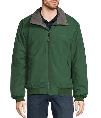 L.L.Bean Fleece-Lined Insulated Warm-Up Jacket