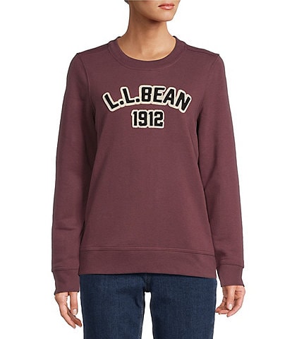 L.L.Bean Knit Crew Neck Long Sleeve Vintage Pullover Sweatshirt