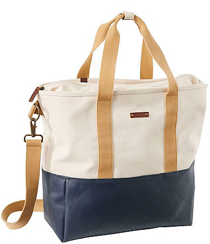 L.L.Bean Nor'easter Weather-Resistant Canvas Tote Bag