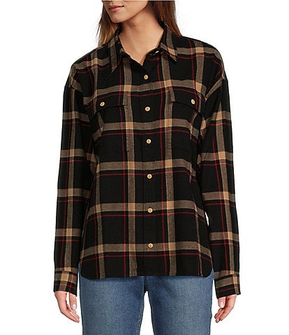 L.L.Bean Signature Camp Flannel Long Sleeve Shirt