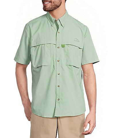 L.L.Bean Tropic Wear Short Sleeve Shirt
