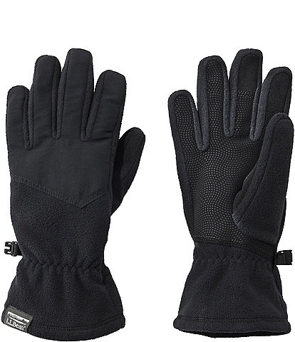 L.L.Bean Women's Mountain Classic Fleece Traditional Five Finger Gloves