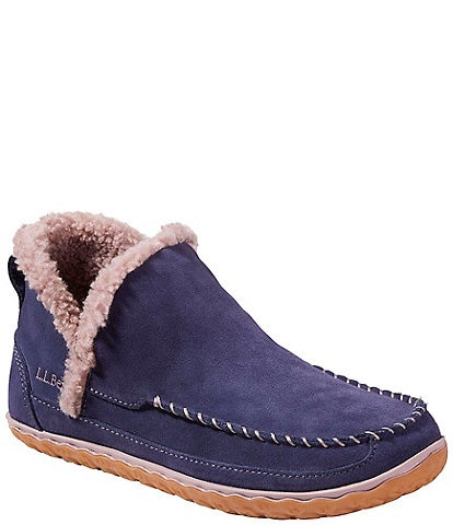 L.L.Bean Women's Mountain Moc Toe Bootie Slippers