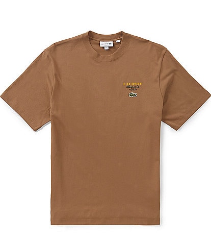 Lacoste Back Tennis Graphic Short Sleeve T-Shirt