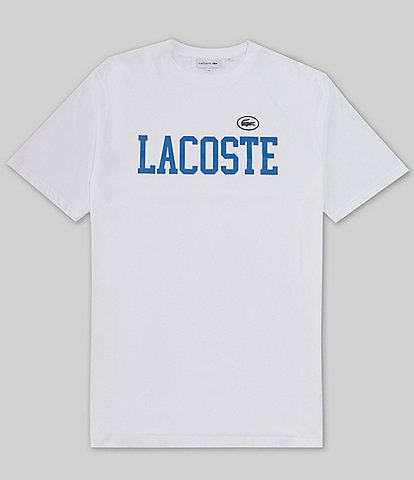 Lacoste Big & Tall Short Sleeve Logo Graphic T-Shirt
