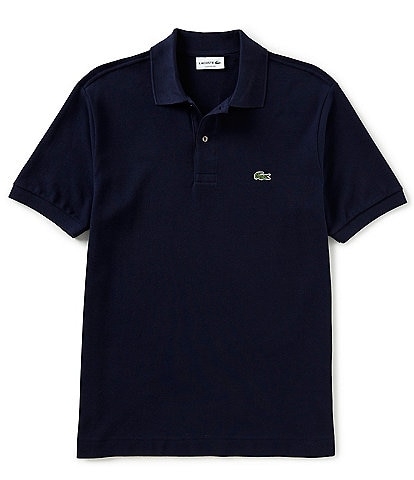 Lacoste Big & Tall Solid Pique Short Sleeve Polo Shirt
