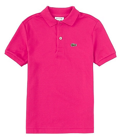 Lacoste Big Boys 8-16 Short Sleeve Pique Polo Shirt