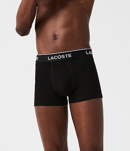 Lacoste Underwear Five Pack Trunks Grey