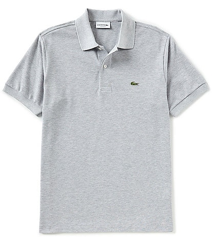 Lacoste Classic Chine Short-Sleeve Signature Polo Shirt