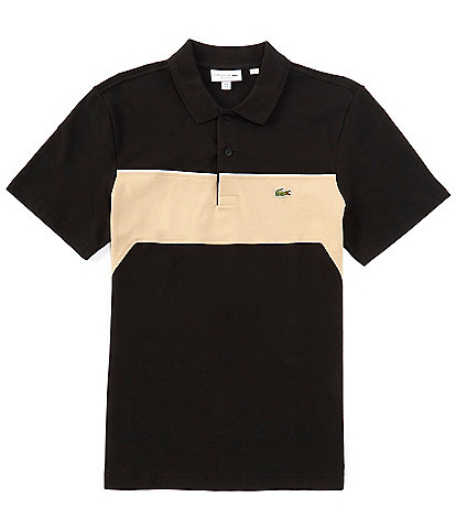 Lacoste Color Block Short Sleeve Polo Shirt