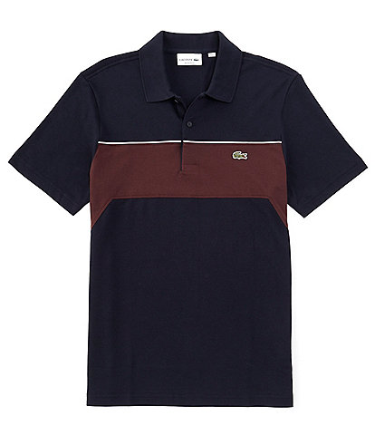 Lacoste Color Block Short Sleeve Polo Shirt