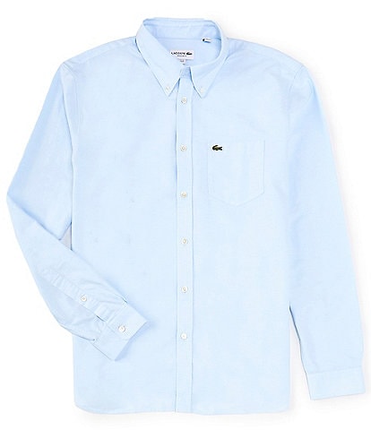 Lacoste Cotton Oxford Long Sleeve Woven Shirt