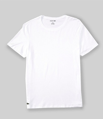 all white lacoste shirt