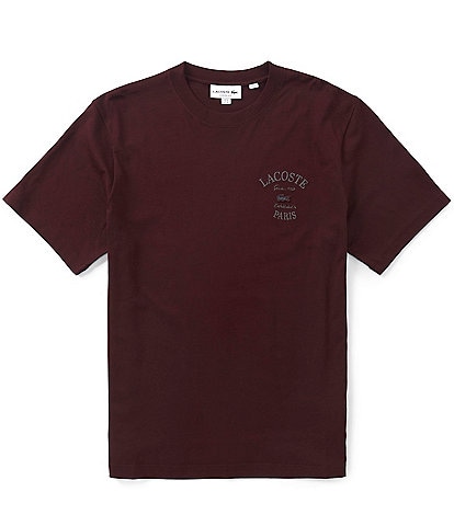 Lacoste Embroidered Jersey Short Sleeve T-Shirt