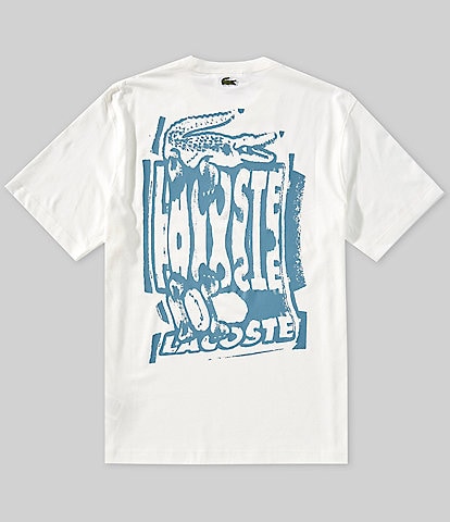 Lacoste Graphic Jersey Short Sleeve T-Shirt