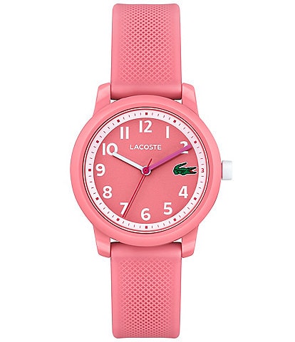 Lacoste Kid's 12.12 Three-Hand Light Silicone Strap Watch