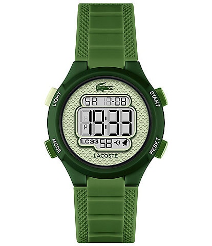 Lacoste Kids LC33 Digital Silicone Strap Watch