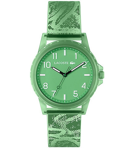 Lacoste Kid's Rider Analog Silicone Strap Watch