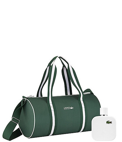 Lacoste L.12.12 Blanc Eau de Toilette and Weekend Bag Gift Set