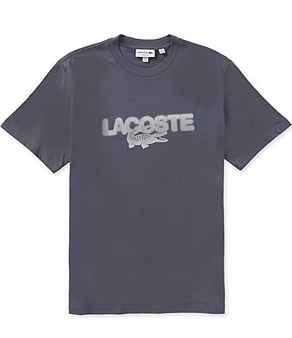 Lacoste Large Logo Print Short Sleeve T-Shirt