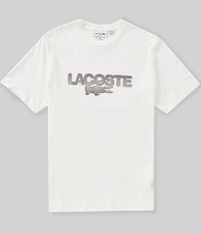 Lacoste Large Logo Print Short Sleeve T-Shirt