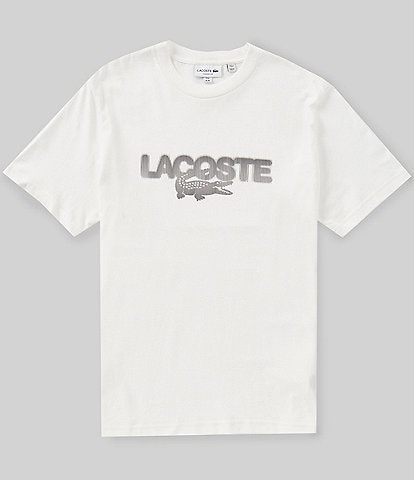 Lacoste Large Logo Print Short Sleeve T-Shirt