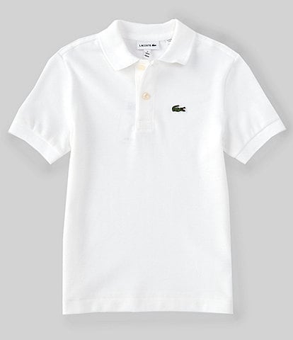 Lacoste Little Boys 2T-6T Pique Polo Short Sleeve Shirt