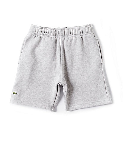 Lacoste Little Boys 2T-6T Pull-On Organic-Brushed-Fleece Shorts