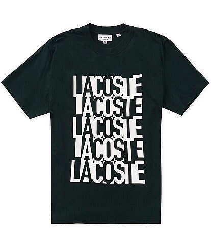 Lacoste Logo Print Short Sleeve T-Shirt
