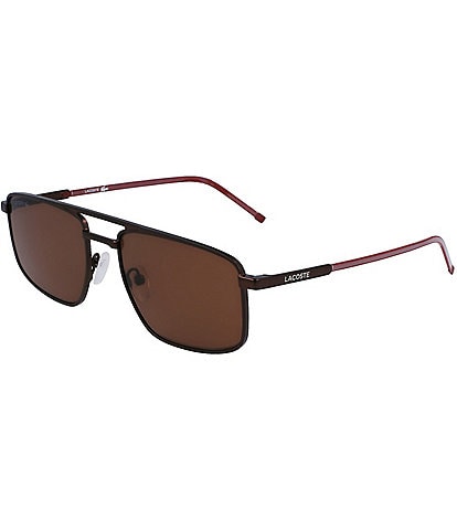 Lacoste Men's L255S 56mm Square Sunglasses