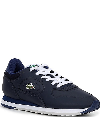 Lacoste Men's Leather Linetrack Sneakers