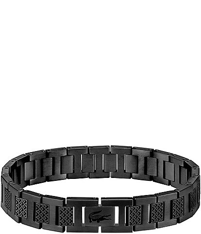 Lacoste Men's Metropole Stainless Steel Line Bracelet