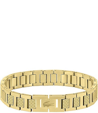 Lacoste Men's Metropole Stainless Steel Line Bracelet