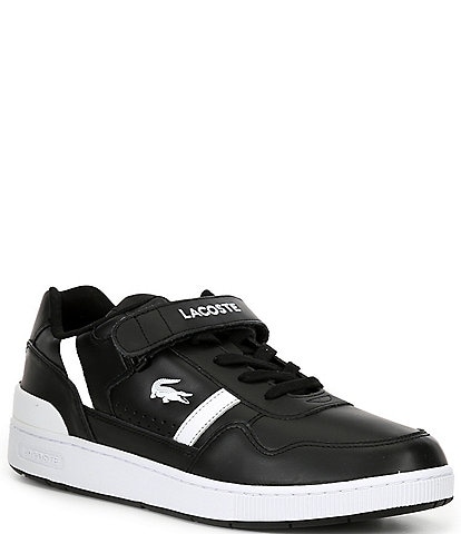 Lacoste Men's T-Clip Leather Retro Sneakers
