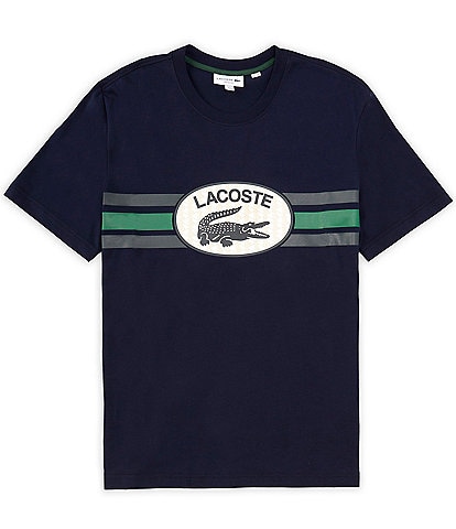 Lacoste Monogram Logo Short Sleeve T-Shirt