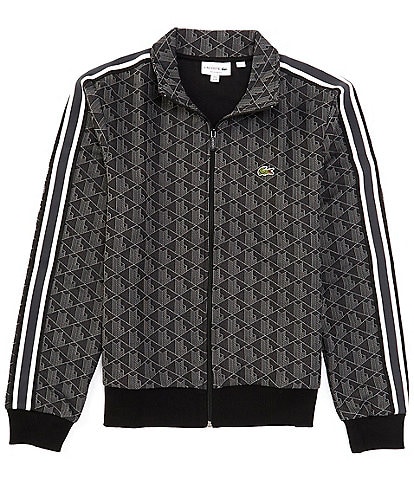 Lacoste Monogram Print Track Jacket