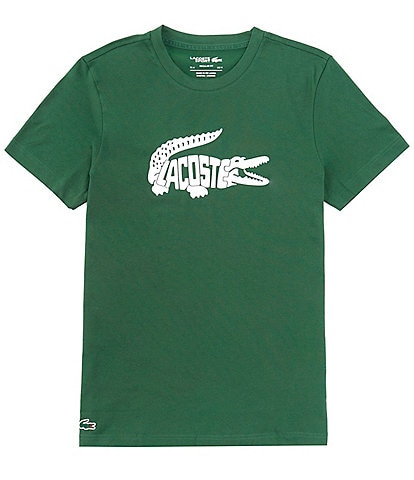 Lacoste Performance Stretch Large Logo Short Sleeve T-Shirt
