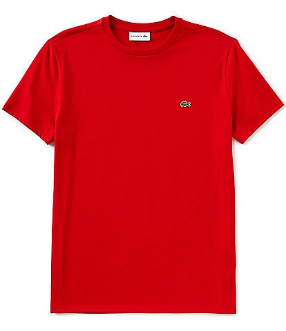 Versandhandelsseite Lacoste Pima Cotton Short V-Neck T-Shirt | Sleeve Dillard\'s