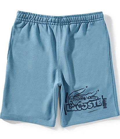 Lacoste Printed Fleece 8.5" Inseam Shorts